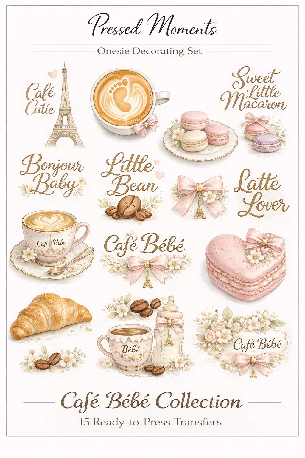 Cafe Bebe Onesie Station Transfers