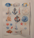 Nautical Baby Shower Onesie Station Kit -15 iron on transfers