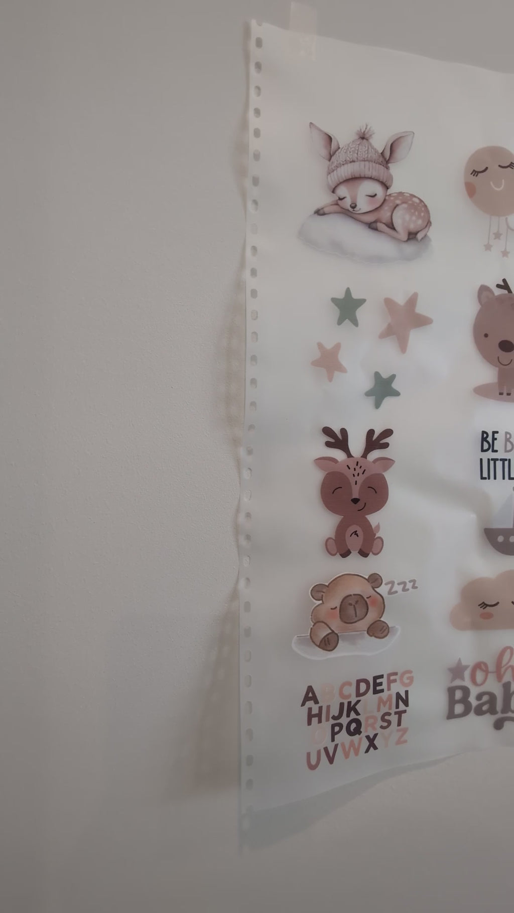 Woodland Welcome Baby Onesie Decorating Activity- Ready to Press Transfer Set